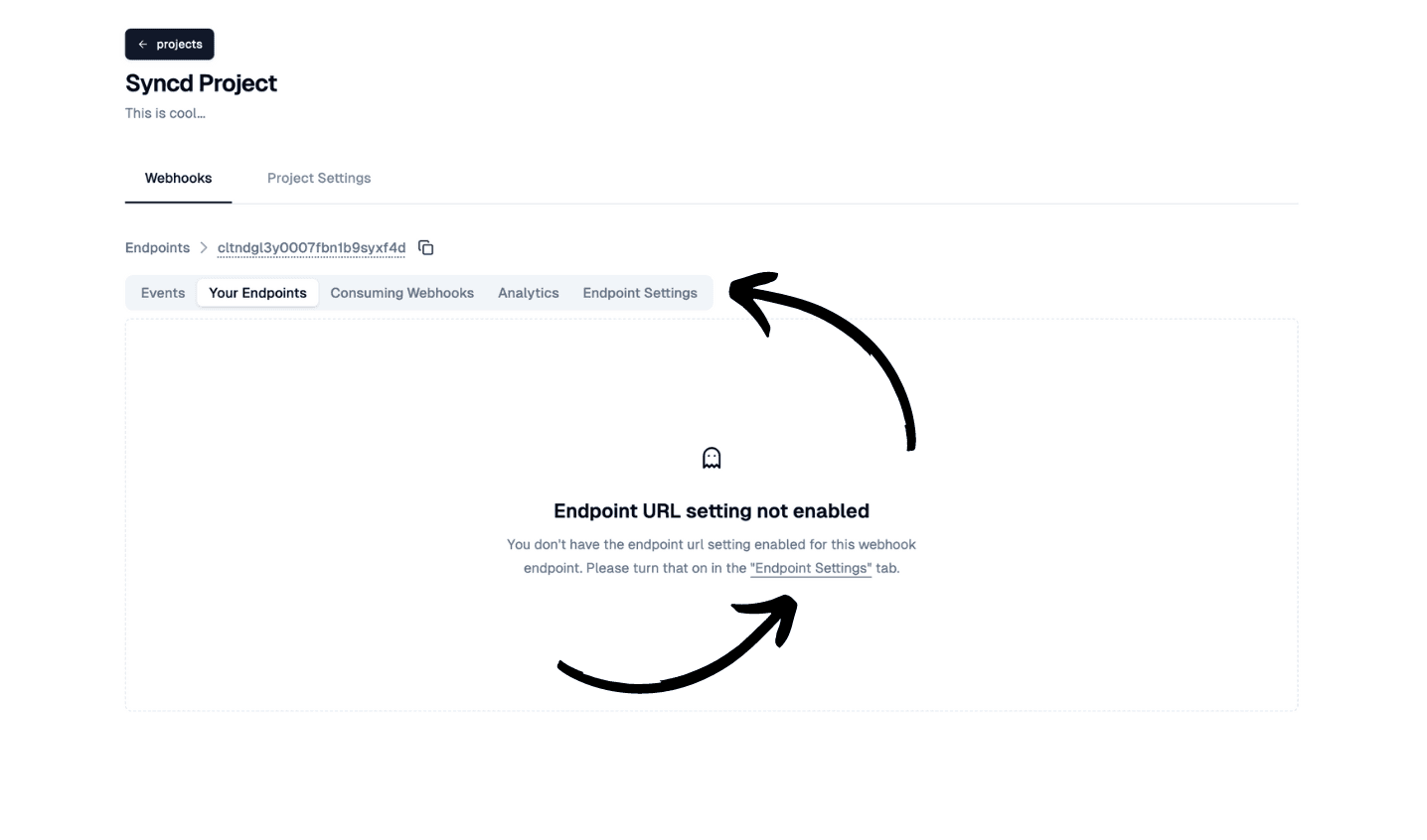 Add endpoint button picture
